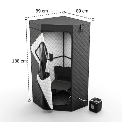 SAUNAHOTBOX™ Ev Tipi Taşınabilir Sauna